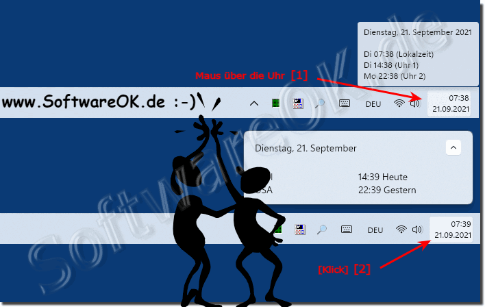 Zustzliche Uhren in der Windows 11 Taskleiste!