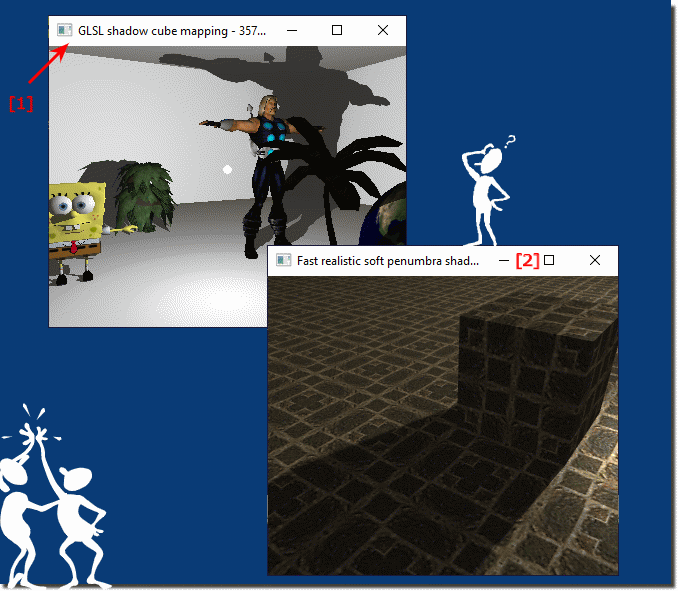 3D C++ C Schatten in OpenGL!