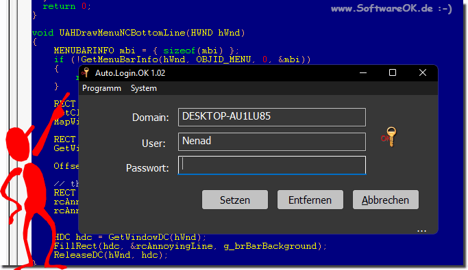 Dark Theme in Win32 Anwendungen mit Menu und Titelleiste! 