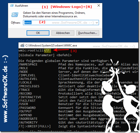 Auflisten von WMIC-Befehl auf allen MS Windows OS!