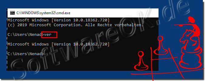 Installierte Windows Versionen mit Eingabeaufforderung cmd.exe abfragen!