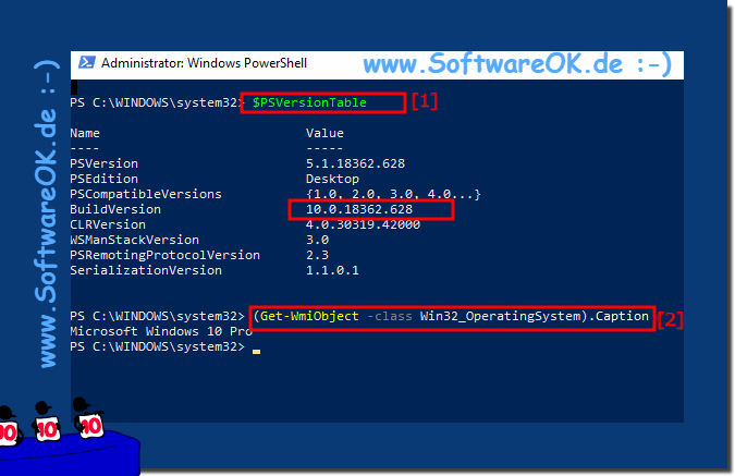 Installierte Windows Versionen mit PowerShell abfragen!