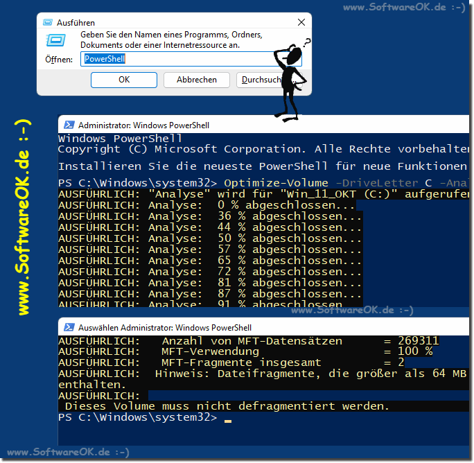 Laufwerke Optimieren mit PowerShell!