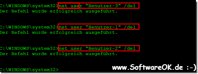 Lschen von Benutzerkonten per Befehl!