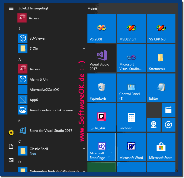 Mit PowerShell das Windows 10 Startmenü laden und speichern!