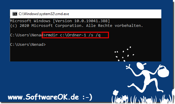 Mit PowerShell und CMD komplette Verzeichnisse lschen!