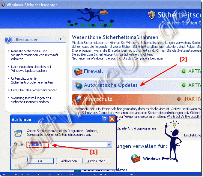 Auto-Updates und Sicherheit in Windows-XP!
