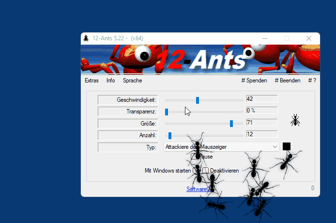 Spaige Ameisen fr Ihren Desktop!
