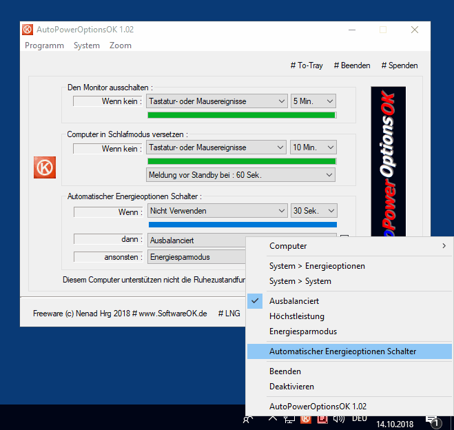 Schonen Sie ihre Hardware am Rechner!