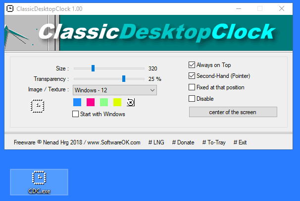 Vorteile der klassischen analogen Desktop- Uhr unter Windows!?