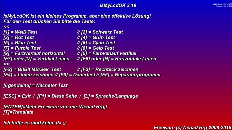 Wer sollte den Monitor Pixel Tester unter Windows nicht verwenden?