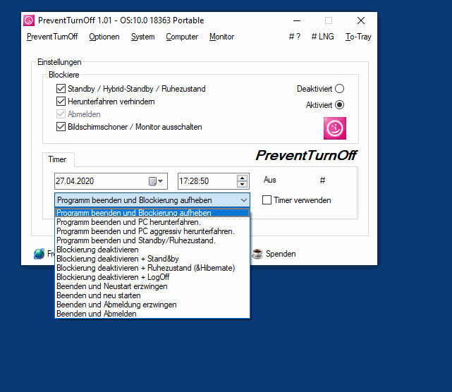 Befehlszeile und Computer herunterfahren lassen!