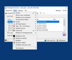 DesktopOK 3 Viele weitere Windows Tools und Features in Desktop-OK  