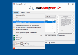 WinScan2PDF2 Senden der PDF direkt als Email 
