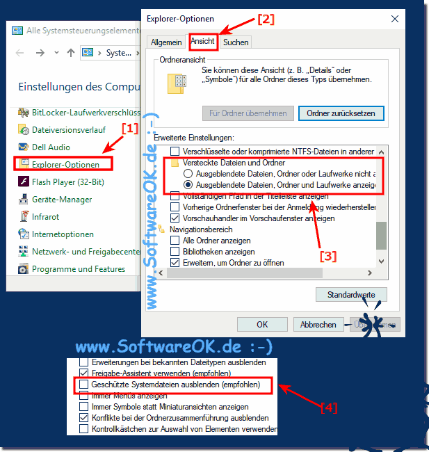 Fehlerhafte Desktopsymbole in Windows 10!