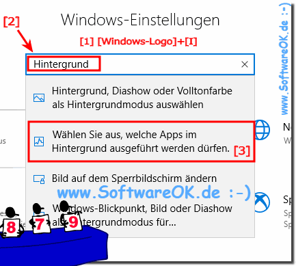 Hintergrund-Apps unter Windows 10 deaktivieren!