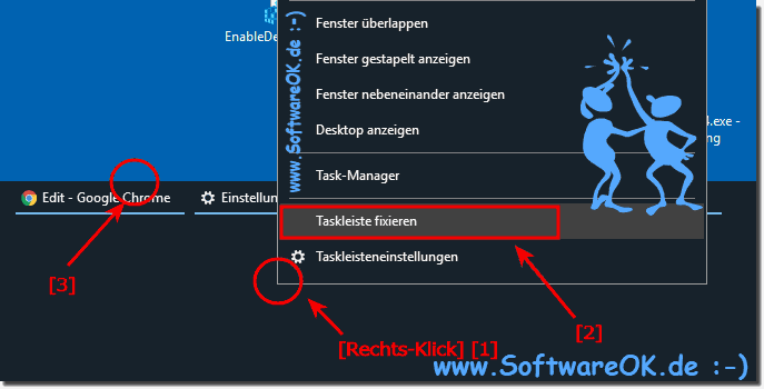 Windows Taskleiste Größer Machen!