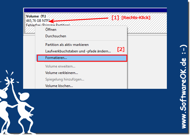 Windows 10 Festplatte Formatieren!