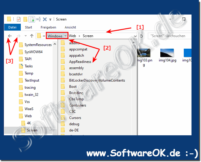 Das Verwenden der Datei-Explorer Adressleiste auf Windows 10!