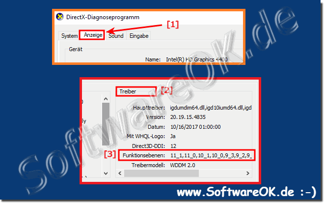 Das untersttzte DirectX unter Windows-10 erkennen!