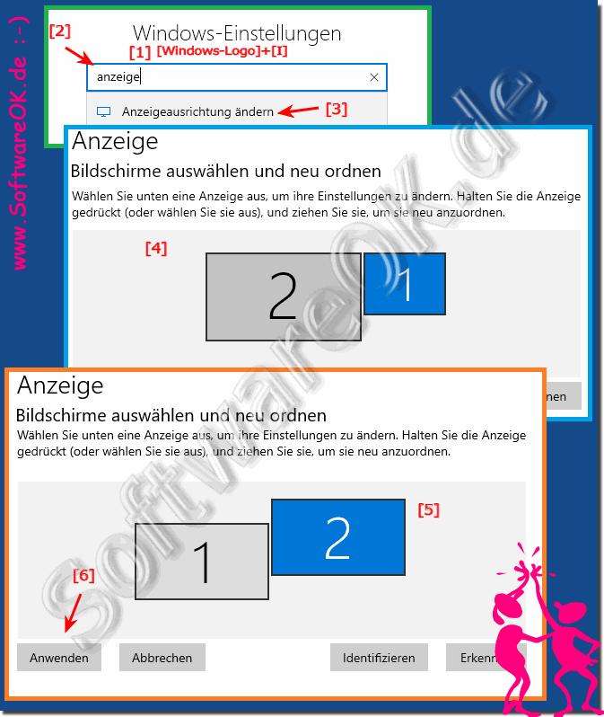 Bei Mehreren Bildschirmen den Windows 10 Desktop besser nutzen!