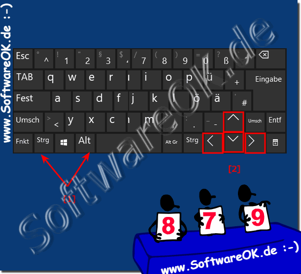 So drehen Sie den Bildschirm auf Windows 10!