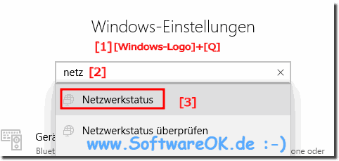 Windows: Adaptereinstellungen finden!