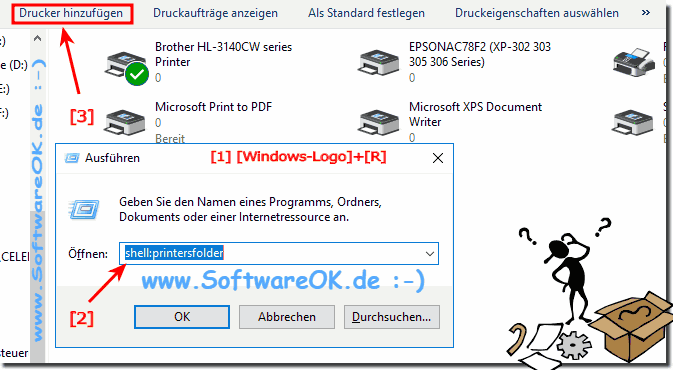 Alte Drucker zum Laufen Bringen Unter Windows 10!