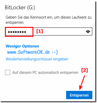 Bitlocker deaktivieren geht sowas in Win-10?