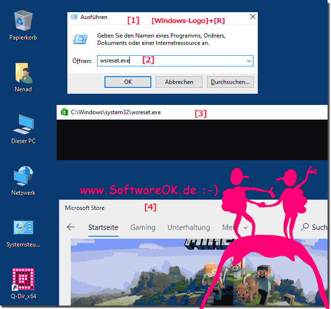 Windows MS-Store Reset Machen!