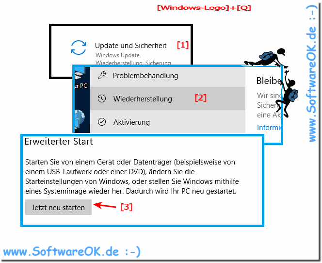 Aktivieren vom Debugging-Modus bei Anmeldung unter Windows 10!