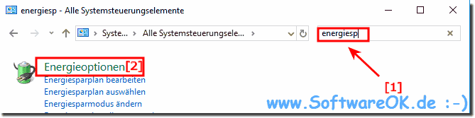 Energiesparplan Windows-10!