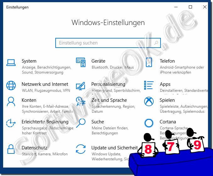Finden Sie wichtige Systemeigenschaften in Windows 10!
