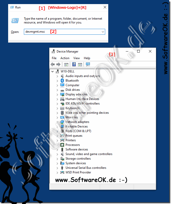 Systemkomponenten im Windows Gerätemanager erkennen!