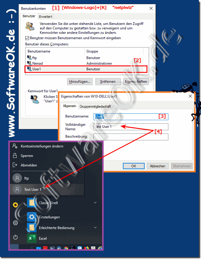 Der UnterschiedBenutzer- und Kontonamen auf Windows 10!