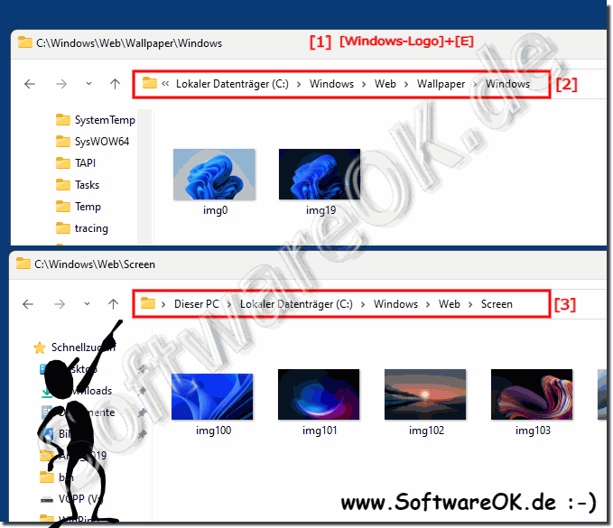 Die Windows 11 Desktop Hintergrundbilder!
