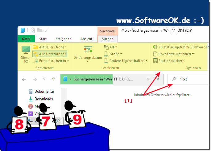 Datei Explorer Alte Suche bei Windows 11!