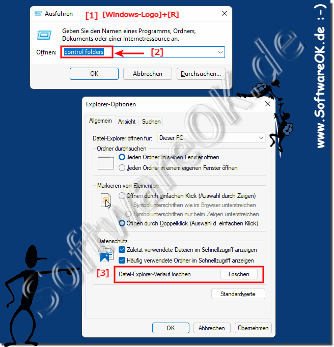 Den Datei-Explorer Verlauf löschen unter Windows 11!