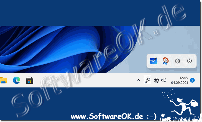 Stiftmen Symbol in der Windows 11 Taskleiste!