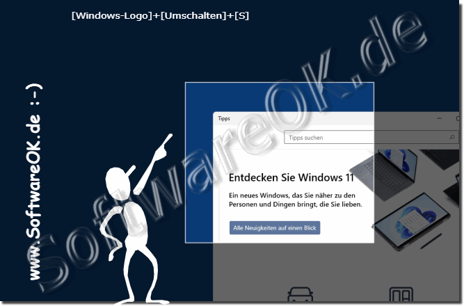 Windows 11 Screenshot machen!