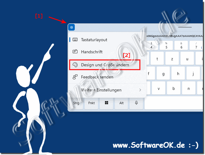 Neue Windows 11 Touch-Tastatur anpassen!