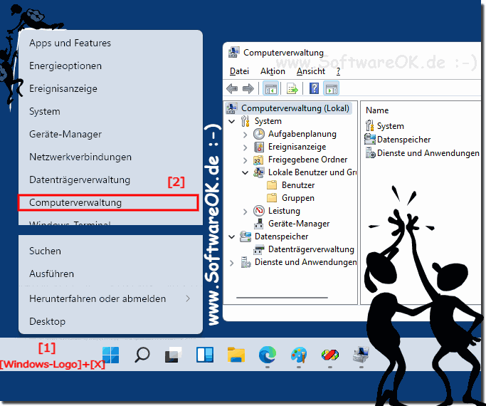 Computerverwaltung in Windows 11!