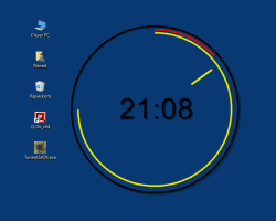 Klassische Desktopuhr für alle Windows OS