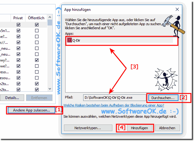 Quad-Explorer Q-Dir Defender Firewall!