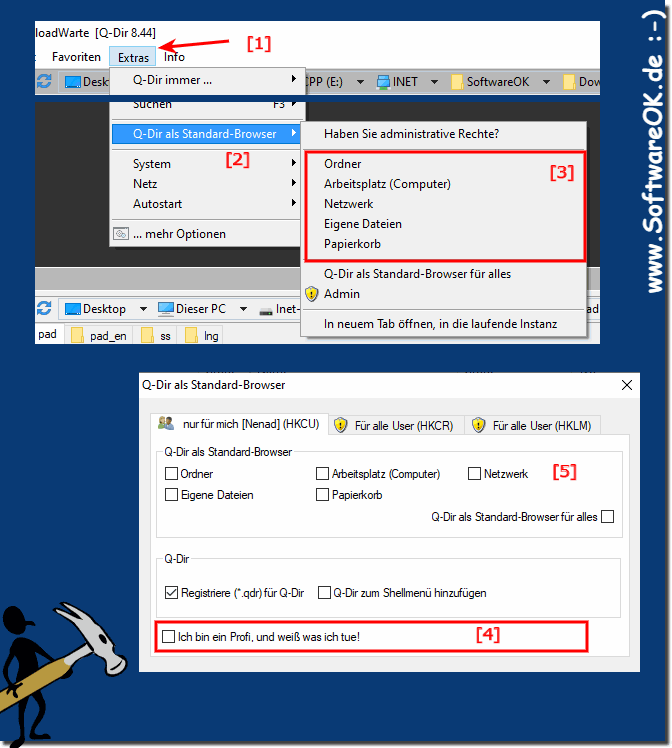 Windows-Explorer als Standard Dateimanager / 2020!
