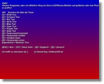 Gelhmte oder tote LCD-Pixel finden