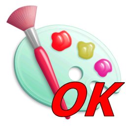 Das klassische MS Paint XP mit Fokus auf Pixelbearbeitung.