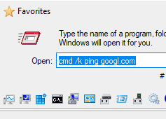 Alternative zum Ausfhren Dialog von Windows