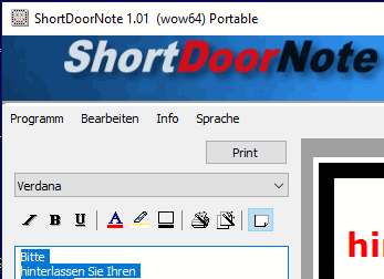 ShortDoorNote 3.81 for ipod download