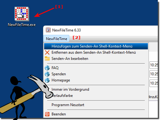 Datums- und Zeitangaben ndern mit einem Kostenlosem-Tool!